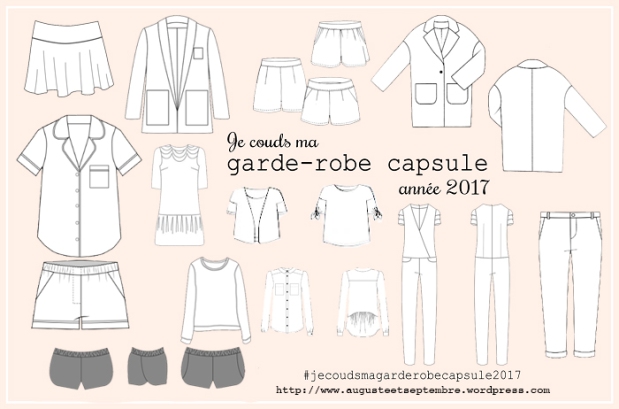 Garde-robe capsule 2017 - Auguste & Septembre